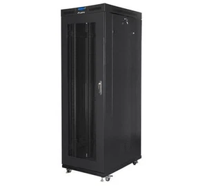 5901969438000 Standing rack cabinet 19 inches 27U 800x1200 black perforated door - Picture 1 of 5