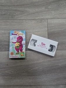 Barney - More Barney Songs VHS 1999 White Tape Never Seen On TV Cartoon - Bild 1 von 8