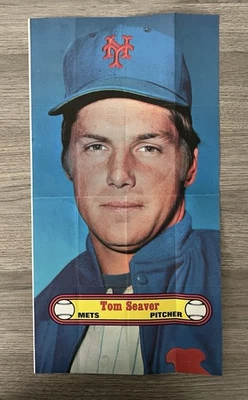 Pôster grande de beisebol 1972 Tom Seaver Topps New York Mets - Imagem 1 de 4