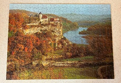 AT THE DORDOGNE (1980 Ravensburger) -- головоломка 500 шт. -- полная - Изображение 1 из 3