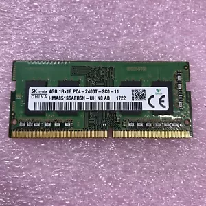 Hynix 4GB 1Rx16 PC4-2400T-SC0-11 Laptop Memory HMA851S6AFR6N - Picture 1 of 2
