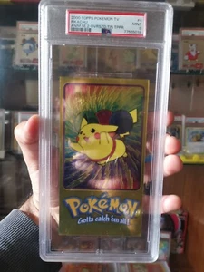 Pokemon Card 2000 PSA 9 PIKACHU Jumbo Oversized Topper Foil #4 TOPPS Series 2 - Picture 1 of 6