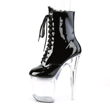 2023 Fashion women's high heel platform ankle boots 20cm pole dance boots