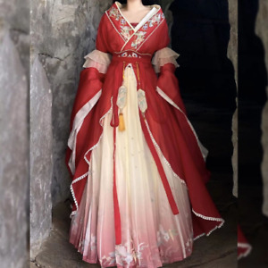 Hanfu Dress Women Ancient Chinese Traditional Carnival Cosplay Costume Dress Set