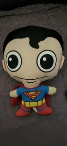 Official DC Comics 2015 Toy Factory Superman Plush. Cartoon Big Head - Picture 1 of 3