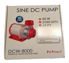 Jebao DCW-8000 Series SINE DC Pump with Controller for Reef Tank Skimmer