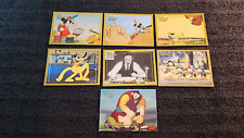 SKYBOX DISNEY PREMIUM LOT OF (7) PROMO AND INSERT CARDS MICKEY MOUSE DONALD DUCK