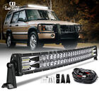 12d 32"inch 800w Curved Combo Led Light Bar Off Road Truck Slim Bumper 30" +wire