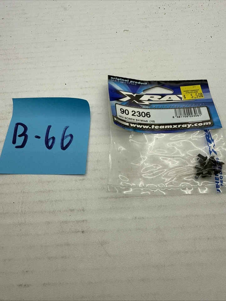 XRAY 3x6mm Button Head Hex Screw (10) [XRA902306] - Image 1 of 1