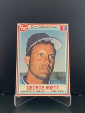 George Brett 1990 Post First Collector Series #4 Royals