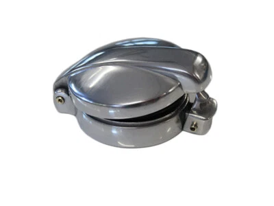 UNITED CLASSIC PARTS 2" Alu Monza Klapp Tankdeckel für Cafe-Racer Triumph BMW Moto Guzzi und Andere