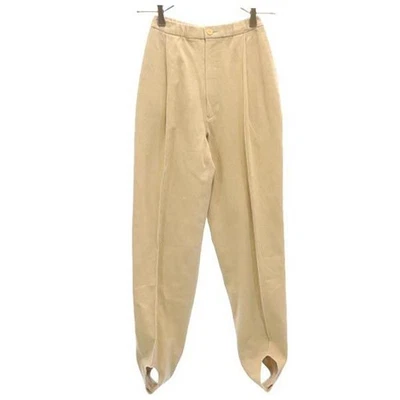 ISSEY MIYAKE 80s Cepillo Etiqueta Spats Pantalones 9 Beige Legging Pantalones Para Hombre Foto 1 de 4