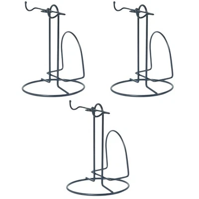  3pcs Creative Household Iron 2 Coffee Cups Holder 2 Dishes Storage Rack - Image 1 of 4