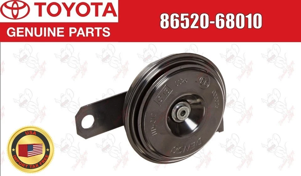 Conjunto de bocina de paso bajo Toyota OEM 86520-68010 para Corolla Foto 1 de 4