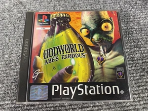 ddworld Abe's Exoddus PS1 PlayStation 1 Game PAL Good Condition Platformer - Bild 1 von 5