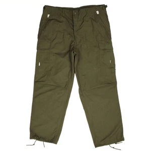 VINTAGE US ARMY TROPICAL COMBAT TROUSERS 1966 VIETNAM WAR LARGE SHORT NOS NEW - Picture 1 of 7