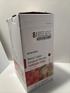 McKesson 20-1085N Latex Surgical Gloves-50 per Box - Picture 1 of 6