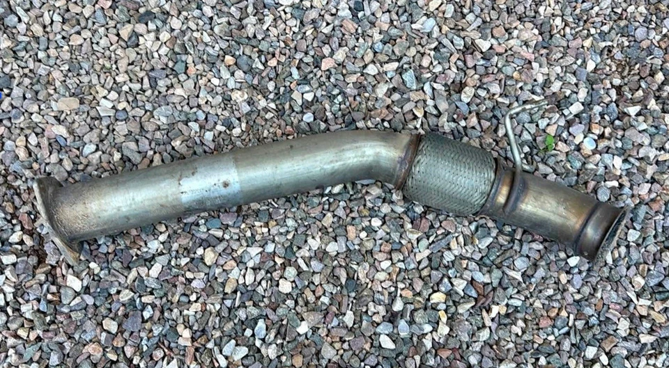 Ram 2500 3500 2013-2018 tubo de escape flexible Cummins 6,7 L OEM (sin sensor de temperatura) Foto 1 de 1