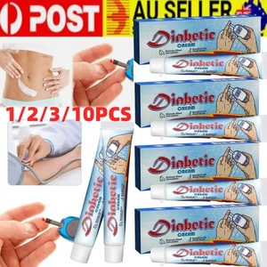 1-10x Diabetic Foot Skin External Ointment Cream Anti-Itch Body Cream Treatment - Picture 1 of 17