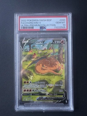 Charizard V SWSH260 SWSH: Sword & Shield Promo Cards Holo PSA 10 - Image 1 of 2