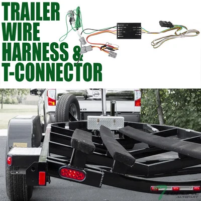 Topline For 2010-2019 Kia Soul/2007-2012 Rondo Trailer Hitch Wiring Connector Foto 1 de 4