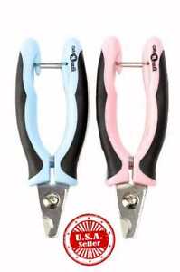 LOT of 2 Professional Pet Nail Clippers w Bent Blade Trimmer for Dogs Medium