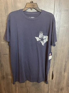 Dallas Cowboys State Of Texas T-shirt NFC East Adult Large Navy Blue NWT - Picture 1 of 7