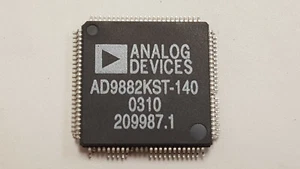 Lot of 5 Analog Devices Part # AD9882KST-140 Consumer Circuit CMOS PQFP100  - Picture 1 of 7