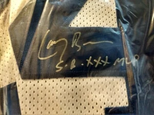 Dallas Cowboys Larry Brown Super Bowl MVP Autographed jersey 🔥 JSA certified‼️ - Picture 1 of 2