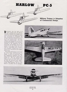1939 Harlow PC-5 Aircraft Report 5/10/2025f - Picture 1 of 1