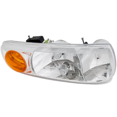New Passenger Side Headlight For Saturn SL2 2000-2002 - Imagem 1 de 4