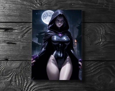 Sexy Raven Teen Titans DC Universe Comics Poster Print - No Frame - image 1 of 3