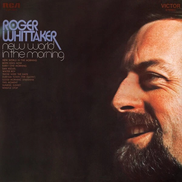 ROGER WHITTAKER - New World In The Morning (VINYL LP, 1970) **NEW** Foto 1 de 1