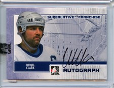 In The Game - Superlative Franchise Blue - Wendel Clark (001/025)