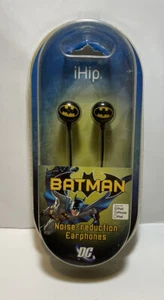 iHip Batman Noise Reduction Earphones New In Box 3.5mm Jack - Picture 1 of 2
