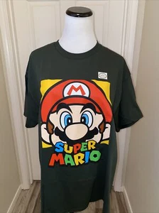 NEW Super Mario Official Nintendo Men’s Tshirt Large With Tag Great Graphics! - Picture 1 of 14