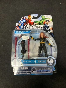 Figura de 4" Marvel Avengers Assemble Inferno Cannon Black Widow - Imagen 1 de 2