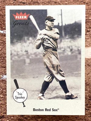 Altavoz Fleer Greats of the Game Tris 2002 #5 Foto 1 de 2