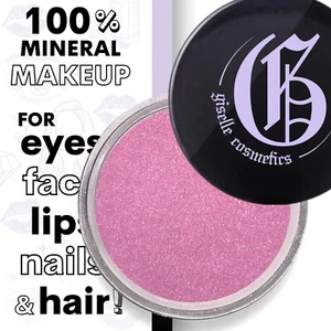 GISELLE COSMETICS BUBBLE GUM MINERAL ORGANIC EYE SHADOW PALETTE MAKEUP - Picture 1 of 7