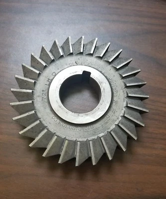 Herramienta Estándar 4-1/2" 72 Grados LH HS Ranura Fresa 1.50" Diámetro 1D-1218-D3 Foto 1 de 2