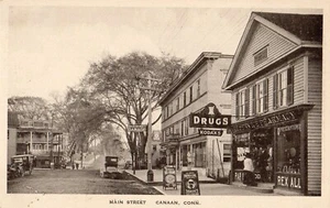 Coches antiguos de farmacia Main Street en Canaan CT ANTIGUOS - Imagen 1 de 1