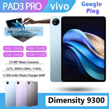 Vivo Pad 3 Pro Dimensity 9300 13 in 3.1K 144Hz 11500mAh 66W Face Wake 16GB+512GB