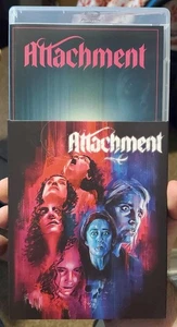 ATTACHMENT 2022 BLU-RAY + SLIPCOVER + BOOKLET SHUDDER VINEGAR SYNDROME CULT OOP - Picture 1 of 8