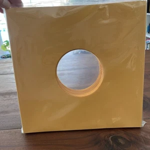 78rpm 10" Gold Paper Record Sleeves #28 Gold Kraft Paper x 10 - Foto 1 di 3