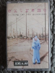 (931 ) Malaysia sealed Polygram Cassette - EXTREME "Waiting For The Punchline" - Picture 1 of 2