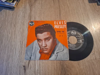 EP ROCK & ROLL ELVIS PRESLEY "LOVING YOU" 1957 FRENCH - Photo 1/2