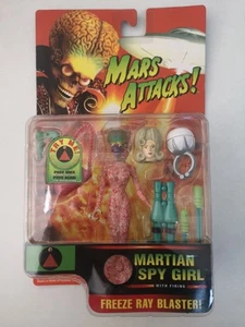 Martian Spy Girl Mars Attacks! Trendmasters Sealed Funktioniert - A17 - Bild 1 von 4