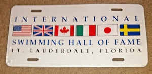 International Swimming Hall of Fame License Plate - Picture 1 of 2