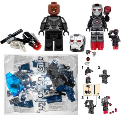 LEGO War Machine Mk III minifigure Mark 3 (NEW NEVER BUILT) 76051 Airport Battle - Image 1 of 4
