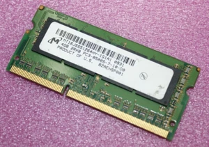 Micron 4GB 2Rx8 PC3-8500S DDR3 Laptop Memory Ram MT16JSS51264HY-1G1A1 - Picture 1 of 1